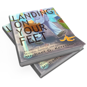 landing on your feet book cover